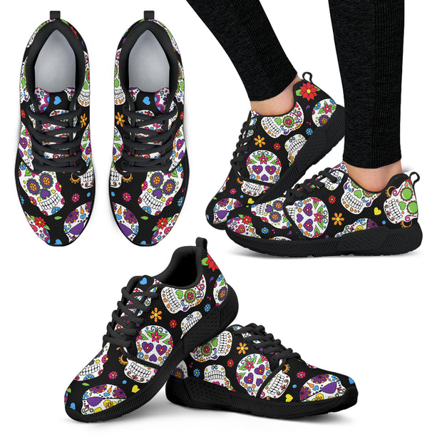 Sugar Skull Athletic Sneakers