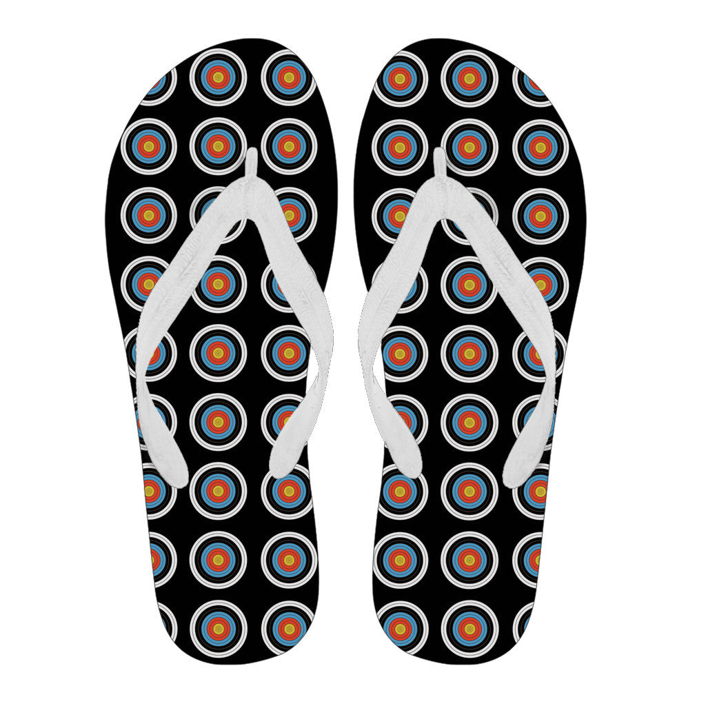 Archery Target Men Flipflops