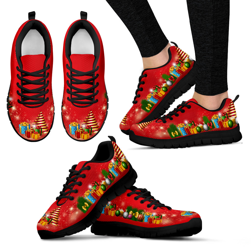 Red Gifts of Christmas Women's Sneakers