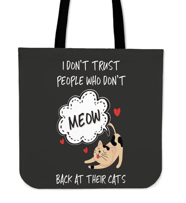 NP Meow Back At Their Cats Tote Bag