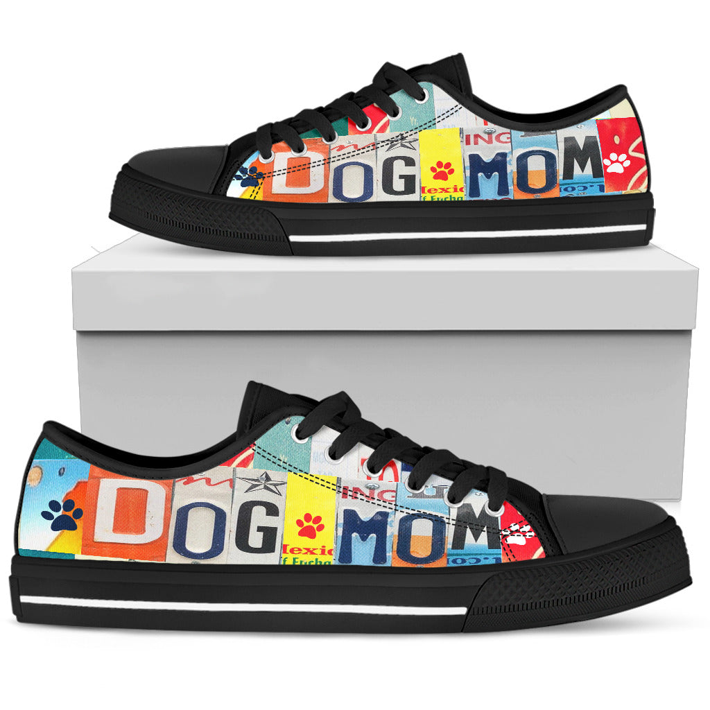 Dog Mom Low Top Shoes
