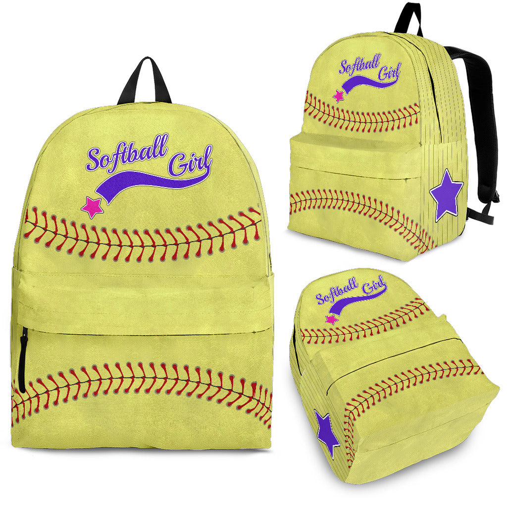 Backpack - Softball Girl
