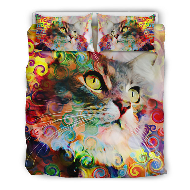 Rainbow Cat Bedding Set