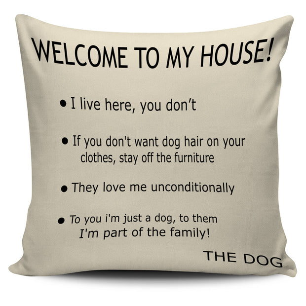 Dog's house Pillow Cover