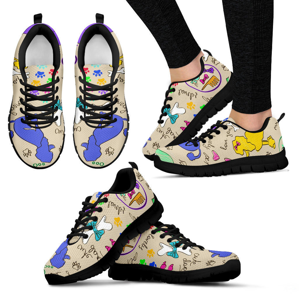 Poodle Shoes Women's Sneakers