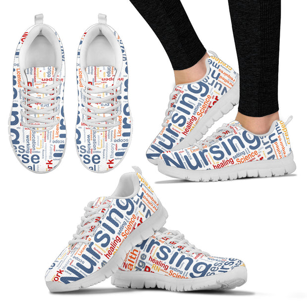 NURSE WHITE Women's Sneakers