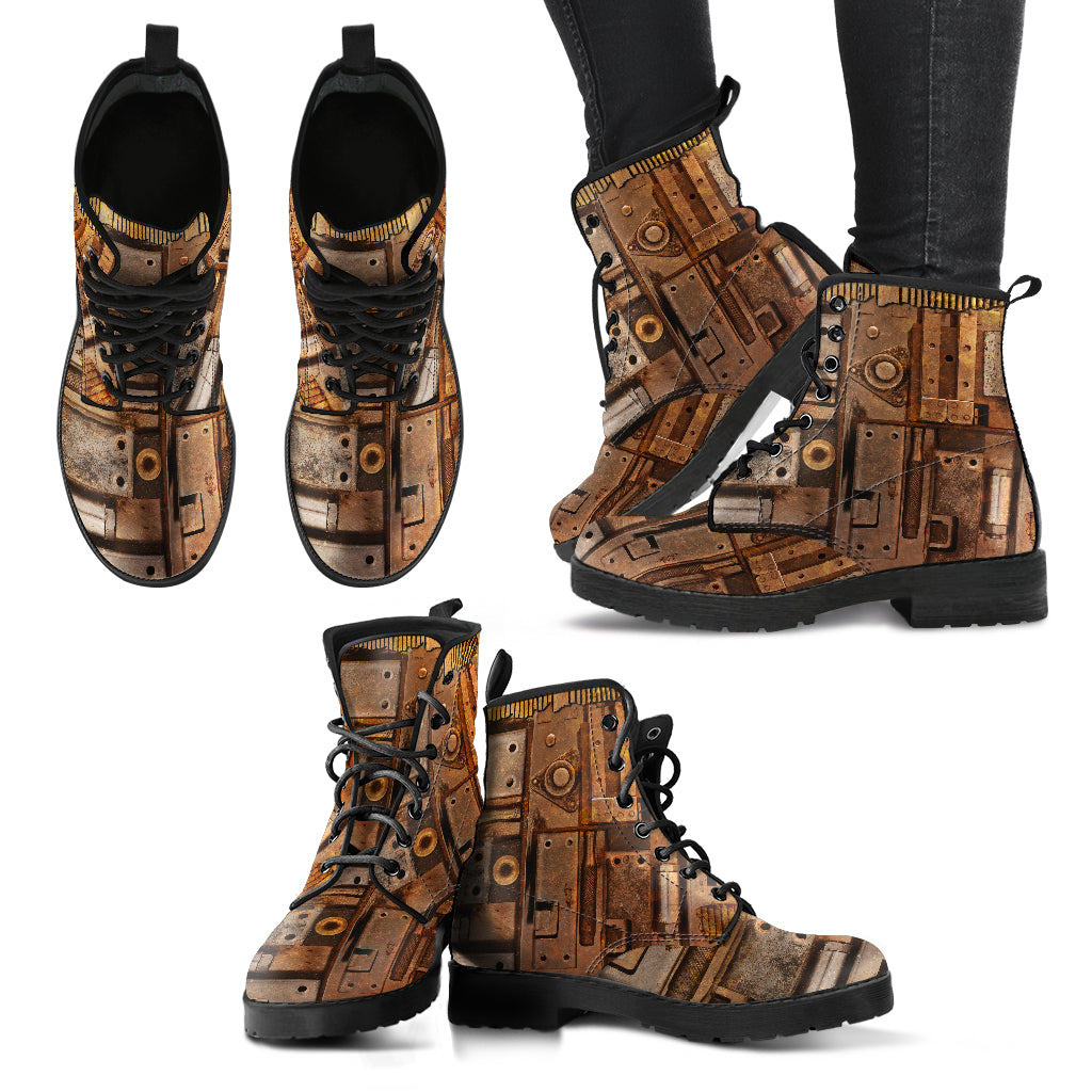 Motherboard Women's Leather Boots