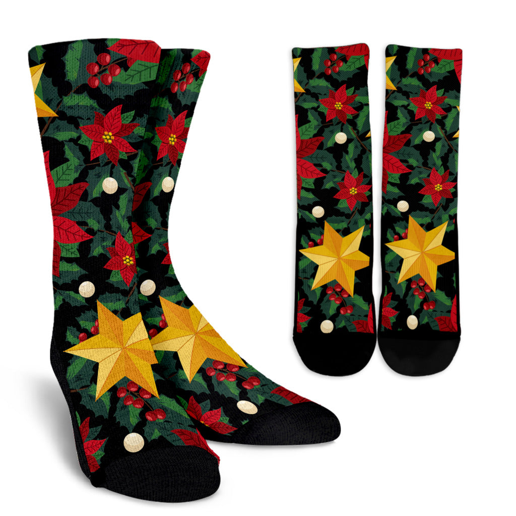 Christmas Perfect Good Vibes Only Crew Socks