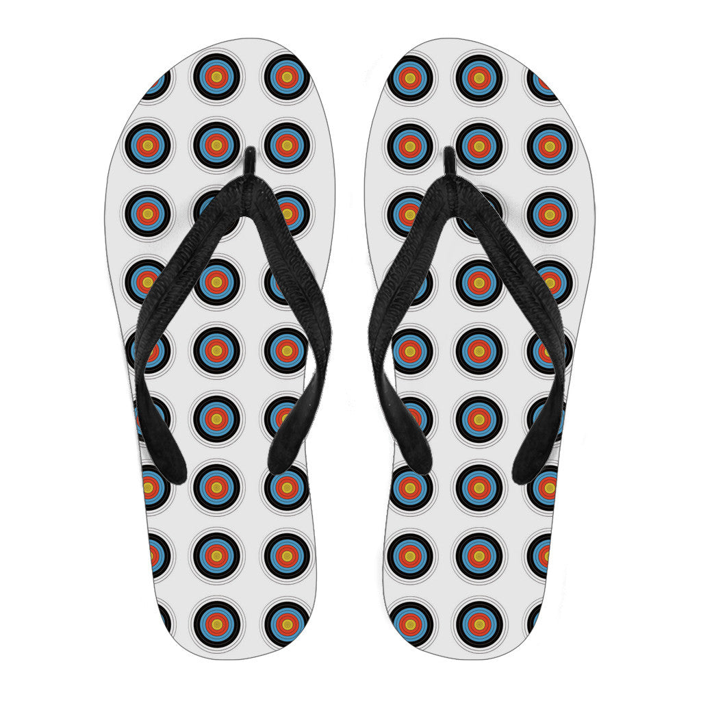 Archery Target Men Flipflops