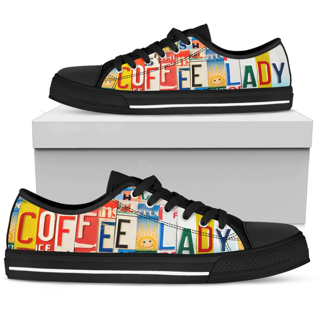 Coffee Lady Low Top