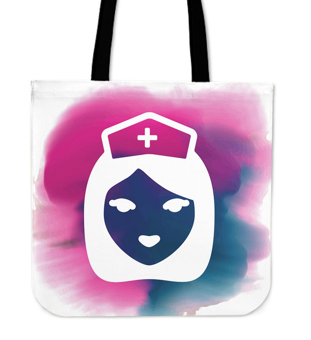 Nurse Face Tote Bag
