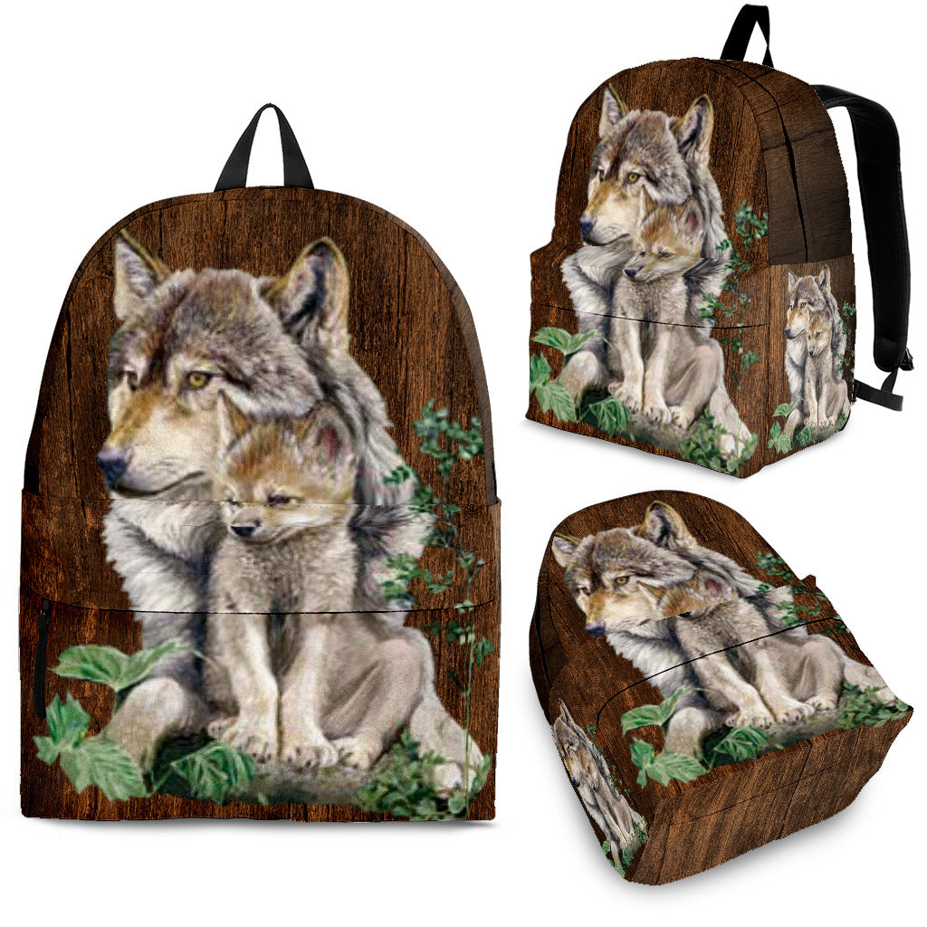 Wolf & Puppy Backpack