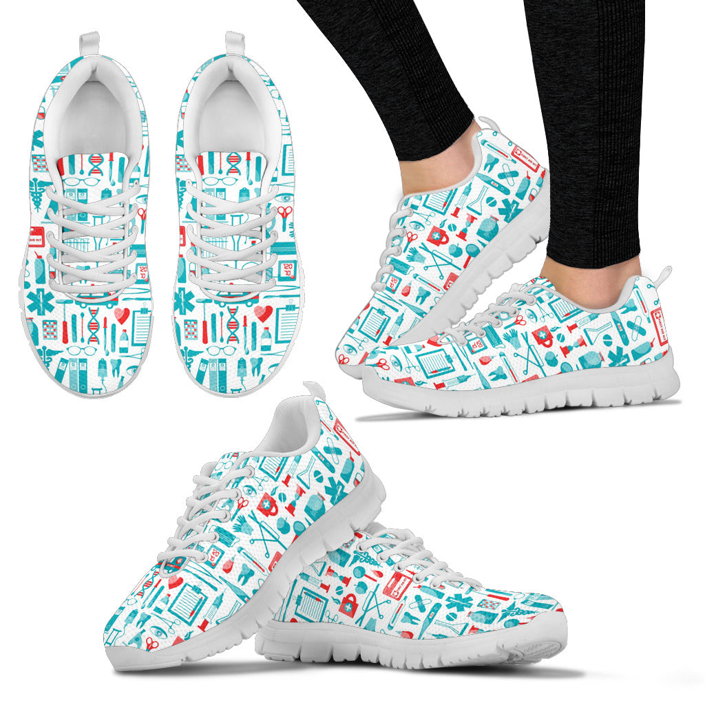 NURSE WHITE Women's Sneakers