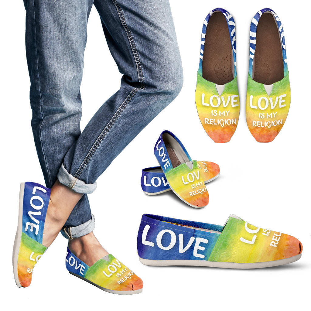 Love Is My Religion Women's Casual Shoes