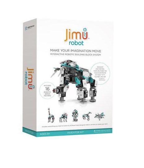 UBTECH ROBOT JR1602 JIMU INVENTOR KIT INTERACTIVE ROBOTIC BUILDING BLOCK SYSTEM