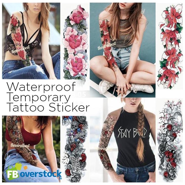 Waterproof Full Arm Sleeve Sticker