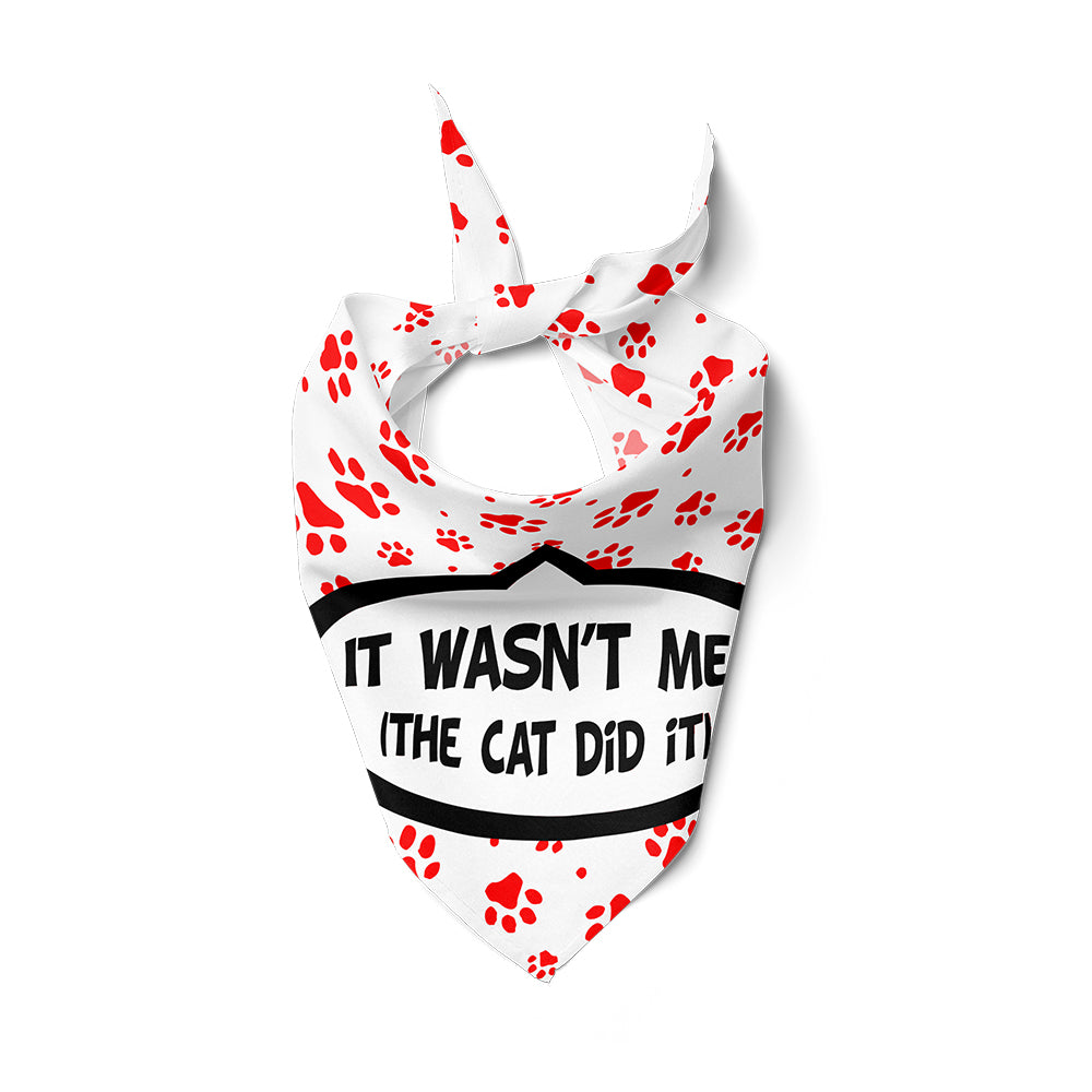 It Wasn't Me Pet Scarf