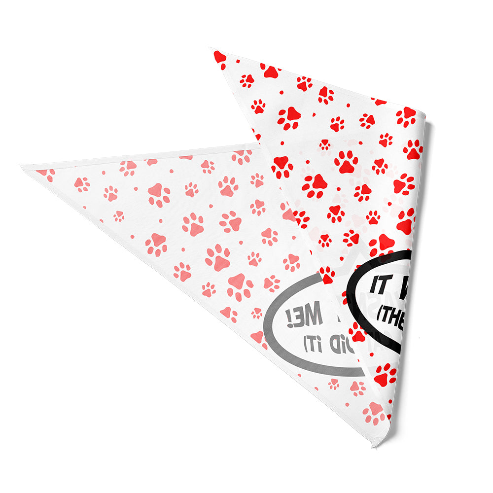 It Wasn't Me Pet Scarf