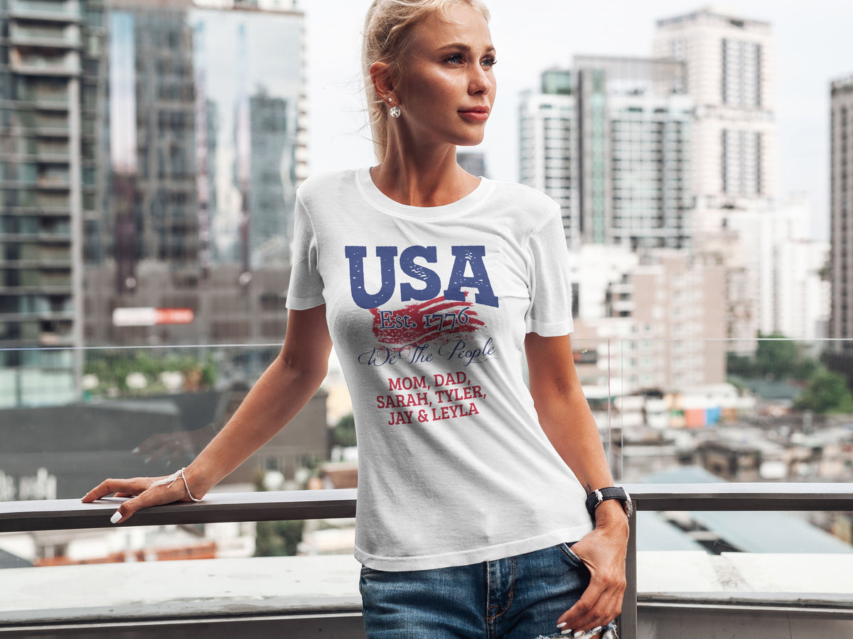 USA - Adult Ladies Classic Tee