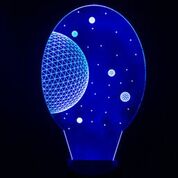 Space-dk 3D Hologram Lamp