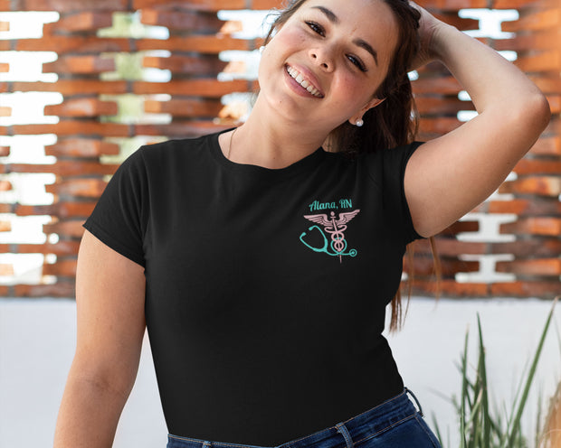 Nurse Badge Ladies Classic Tee