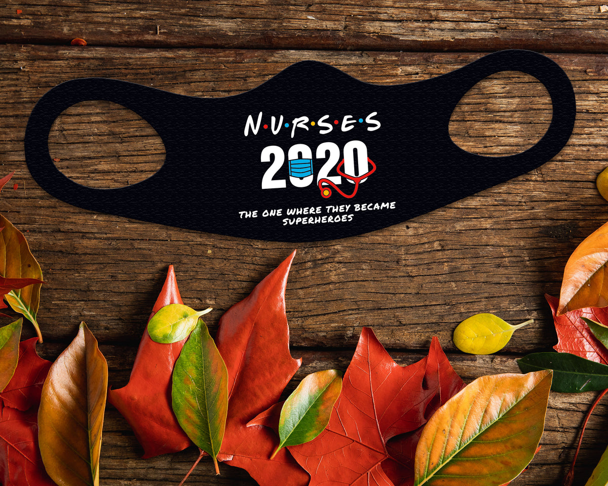 Nurses 2020 Face Mask - Personalized