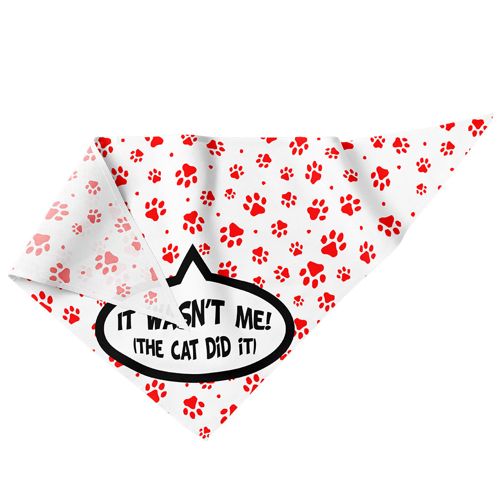 It Wasn't Me Pet Scarf