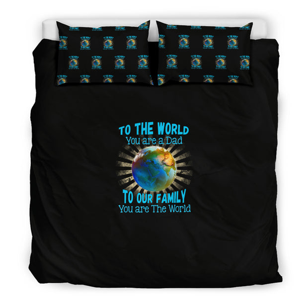 To The World Bedding Set