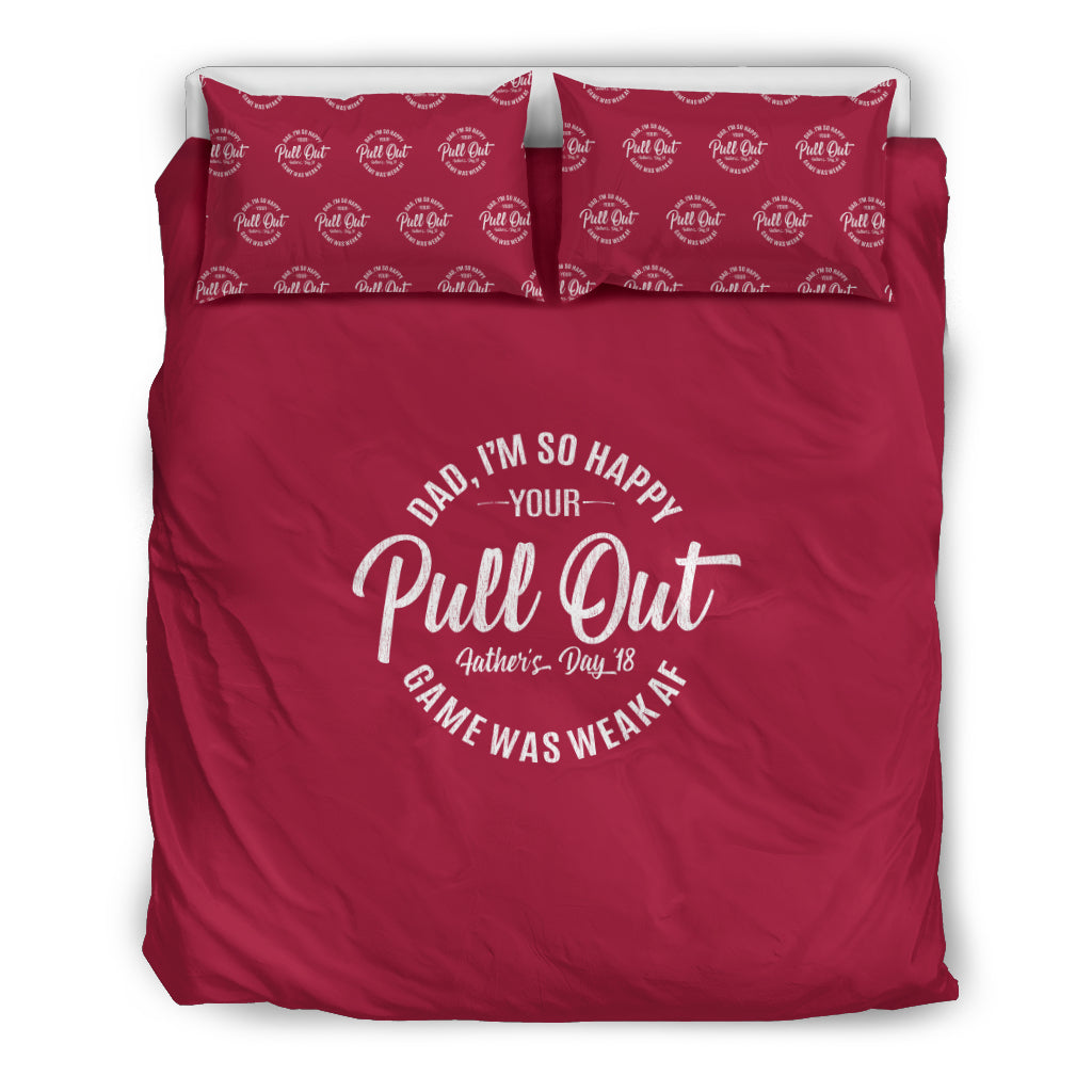 Pull Out My End Game Bedding Set