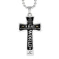 Cross Necklace  - Dad you rare the world