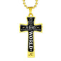 Cross Necklace  - Dad you rare the world