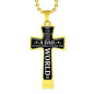 Cross Necklace  - Dad you rare the world