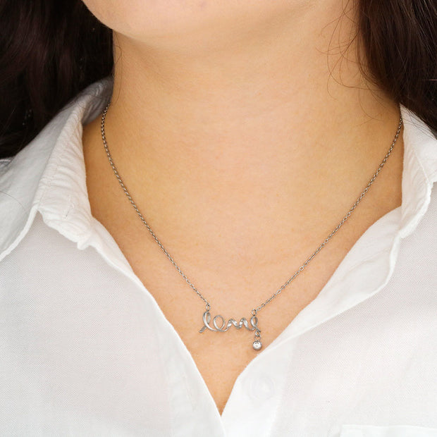 Gift To Daughter Love Necklace