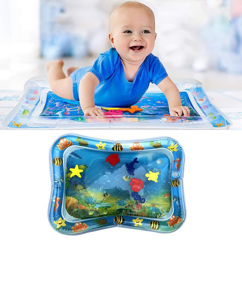 Tummy Time Inflatable Water Mat for Babies