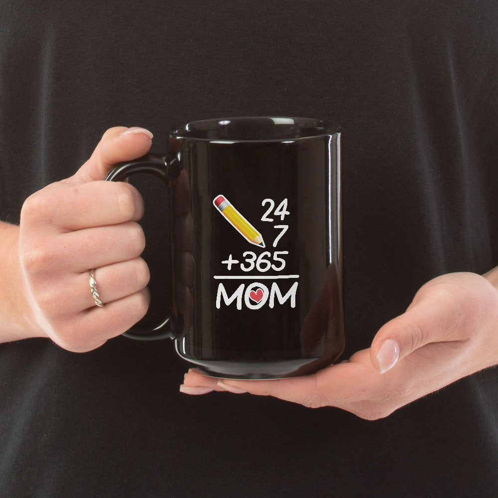 Top Mum Coffee Mug - Black