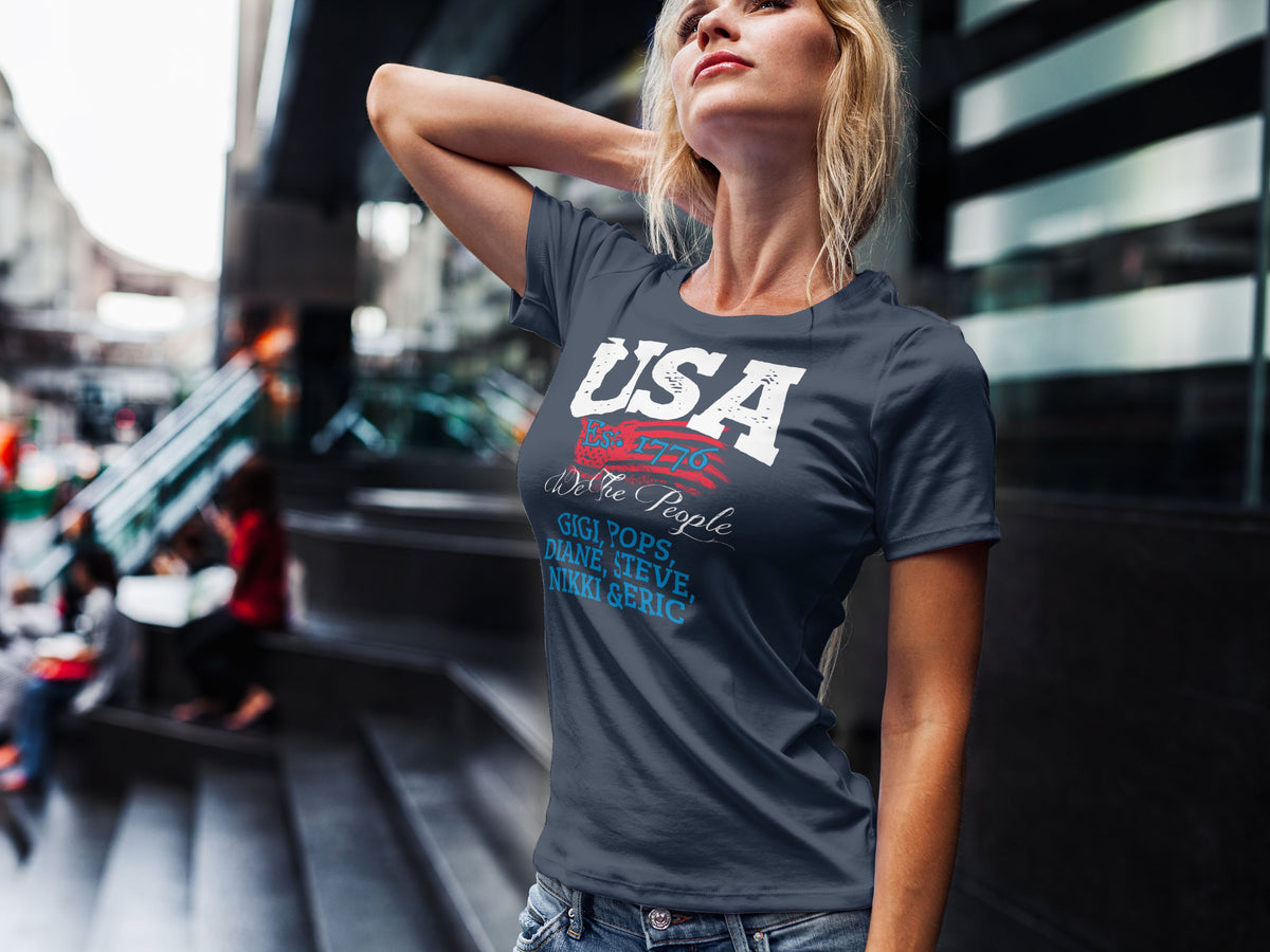 USA - Adult Ladies Classic Tee