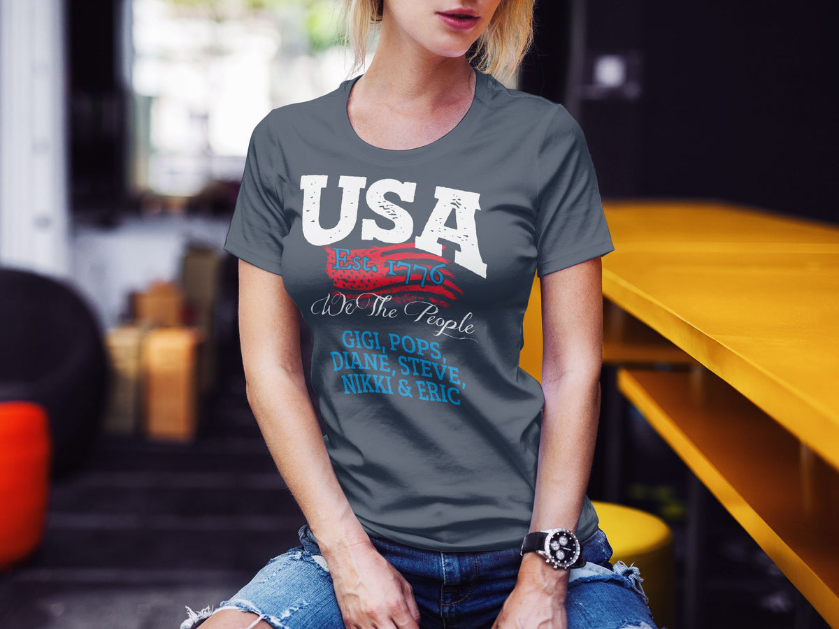 USA - Adult Ladies Classic Tee