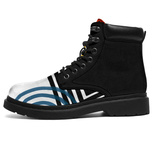 Retro Abstract Art All Season Boots