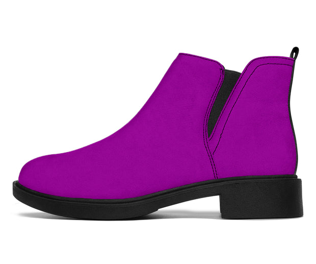 Vegan Pink Fashion Boots