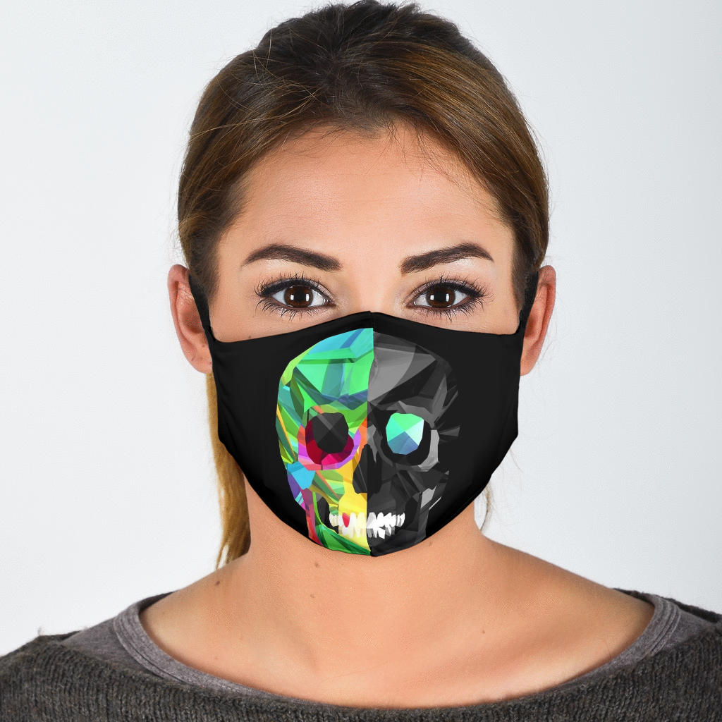 Skully Face Mask with 5 Layer Filters