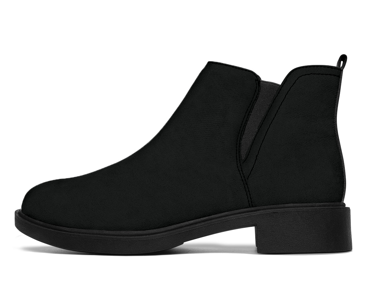 Vegan Black Fashion Boots