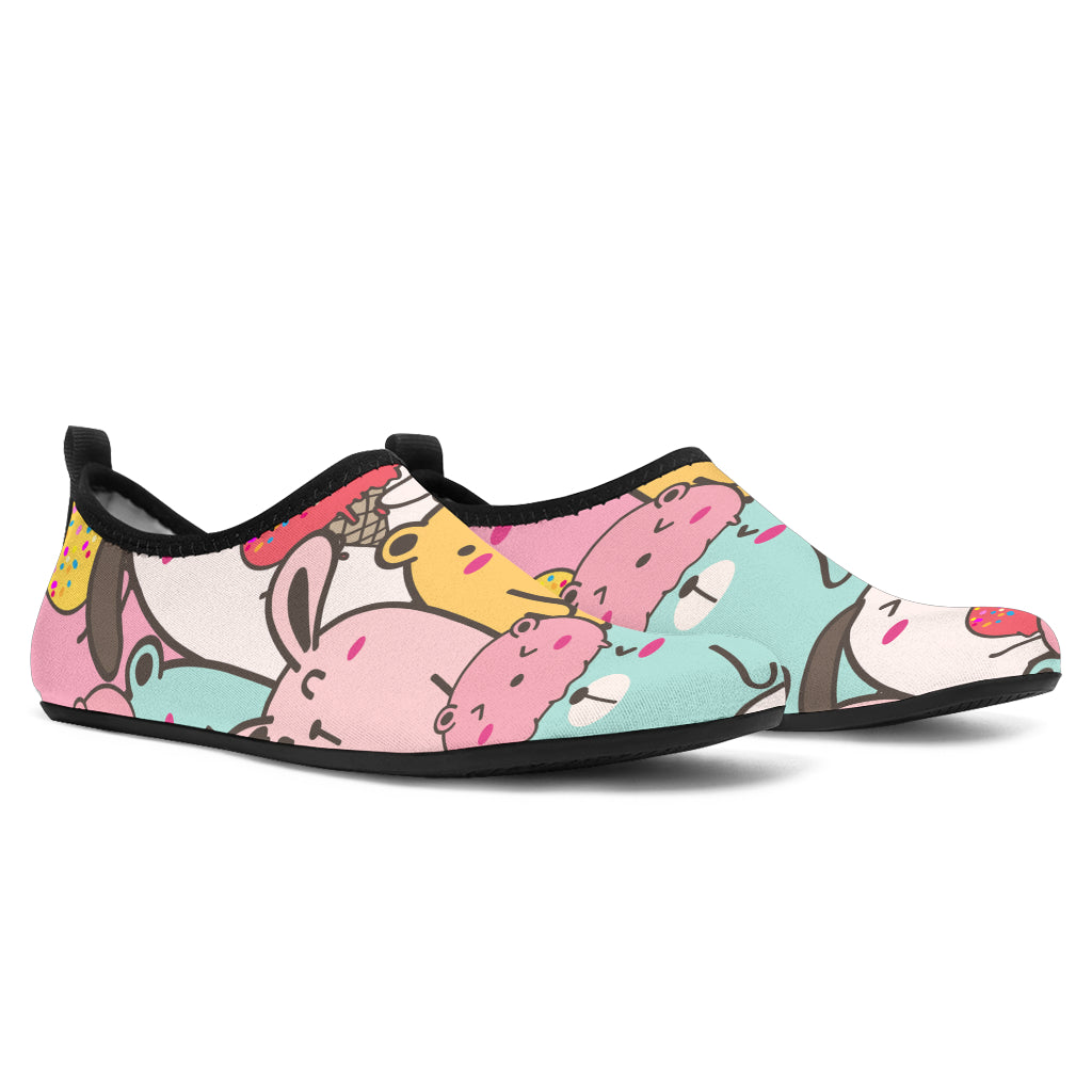 Pastel Dogs Beach Shoes