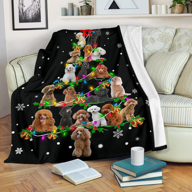 Poodle Christmas Tree