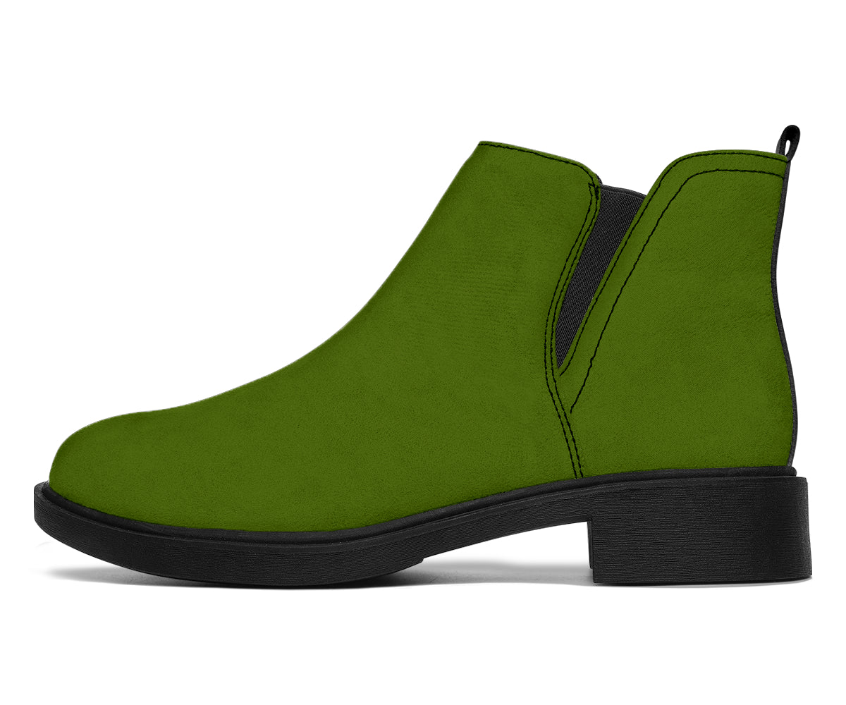 Vegan Green Fashion Boots