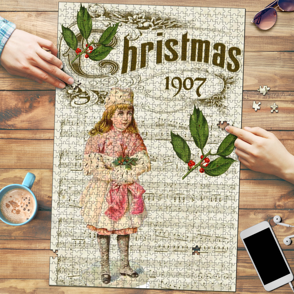 Christmas 1907 Vintage Jigsaw Puzzle