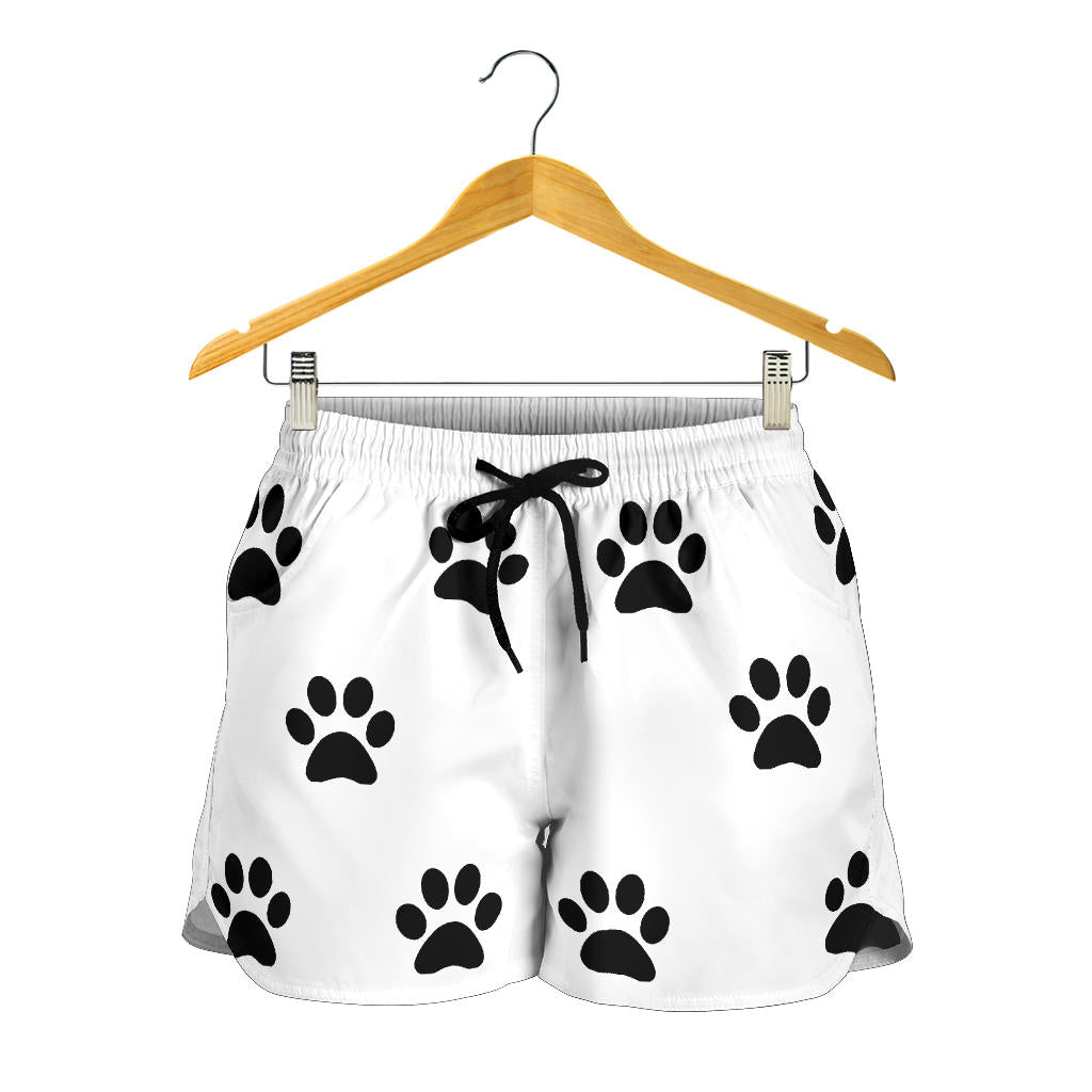 Women's paw prints short