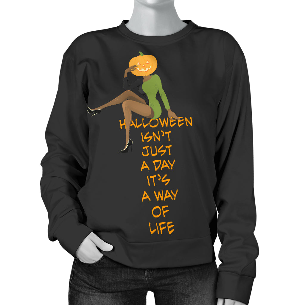 Women's Sweater Halloween is a Way of Life