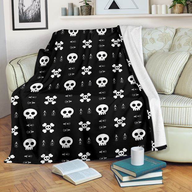 Skulls and Potion Blanket