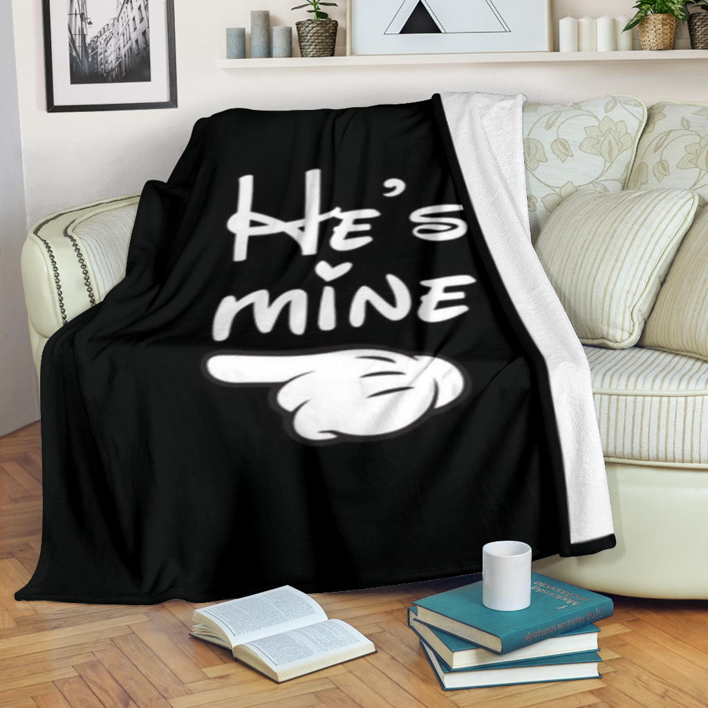 He's Mine Blanket