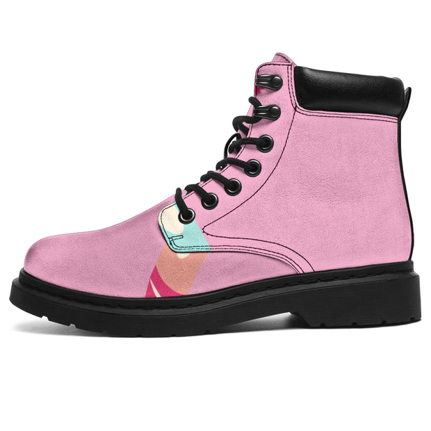 Pink Crayon All Season Boots